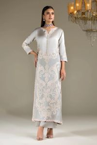 Thread Work Silk & Raw Silk Paneled - Thumbnail 6