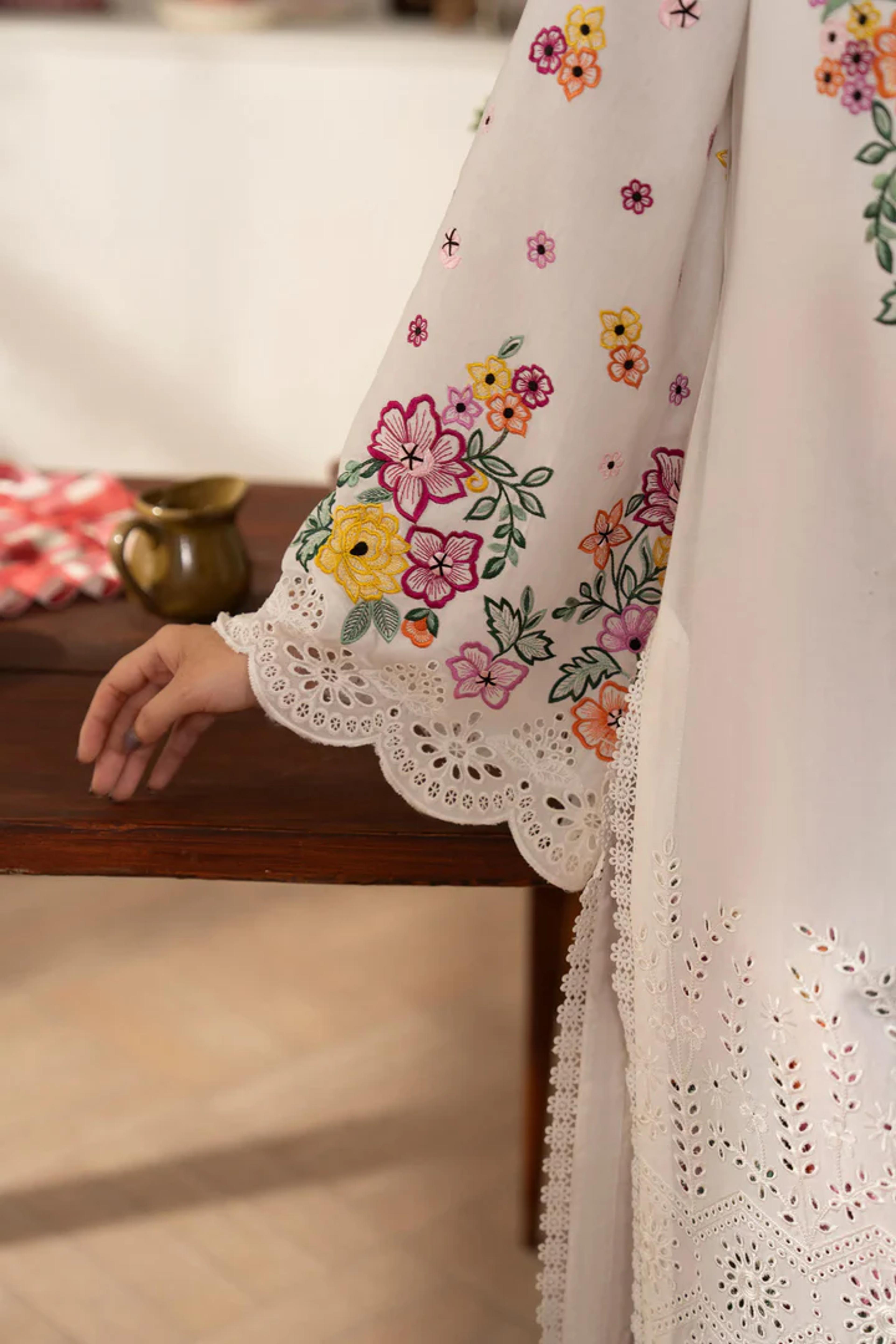 Lawn Suit | Embroidered & Breathable - Thumbnail 6