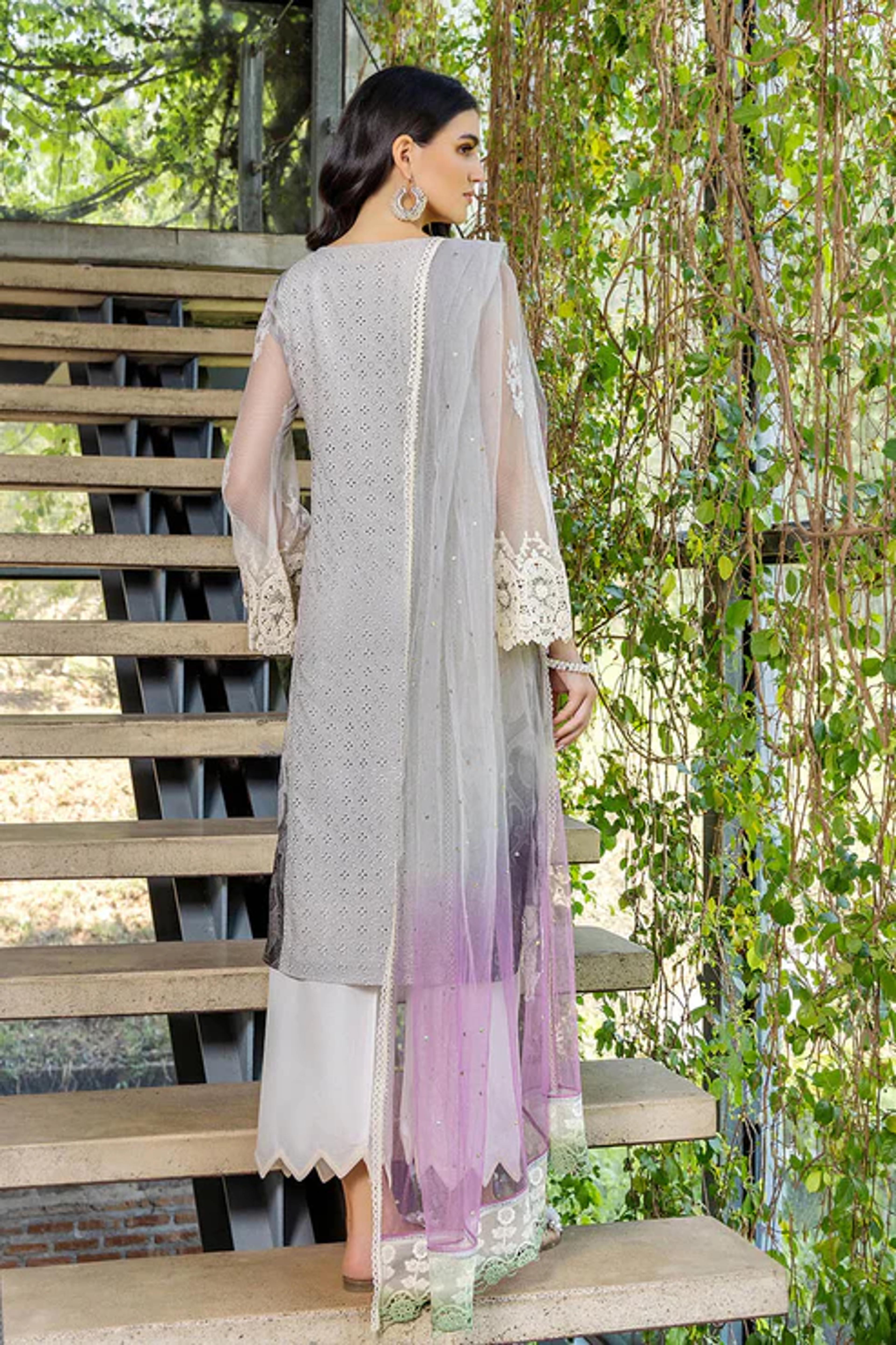 3D Chikankari Suit - Thumbnail 3