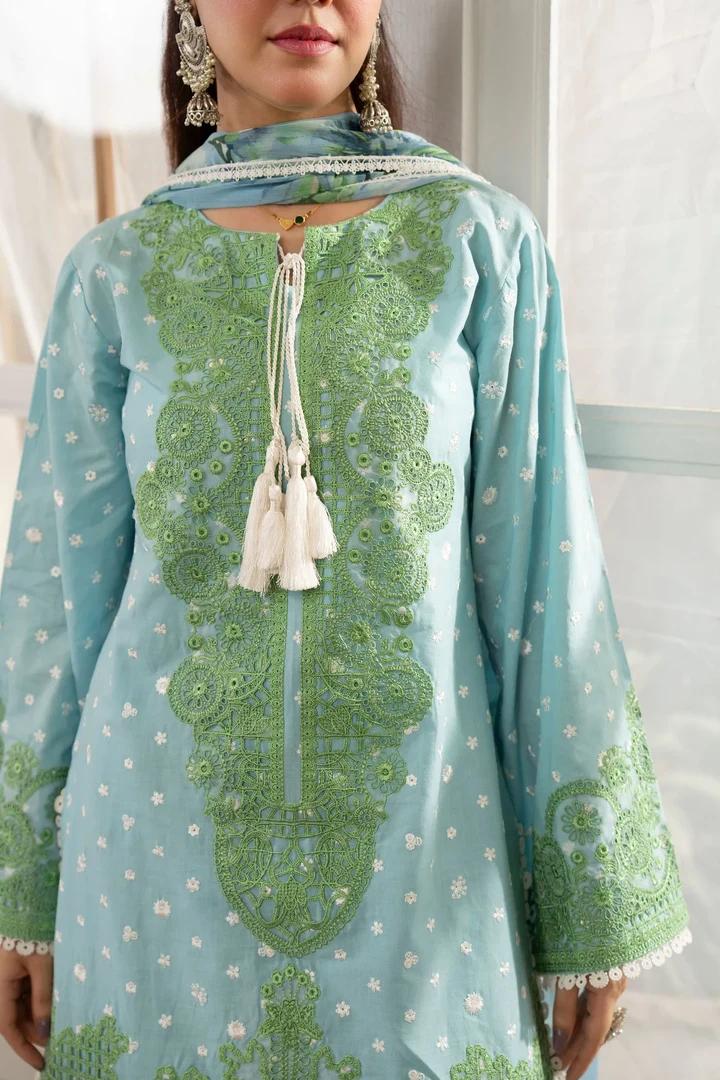 Flowing Farshi Elegance Printed Lawn Suit - Image 4
