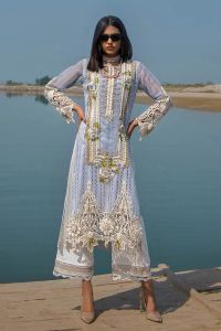 Cotton Chikan 3D Embroidered - Thumbnail 30