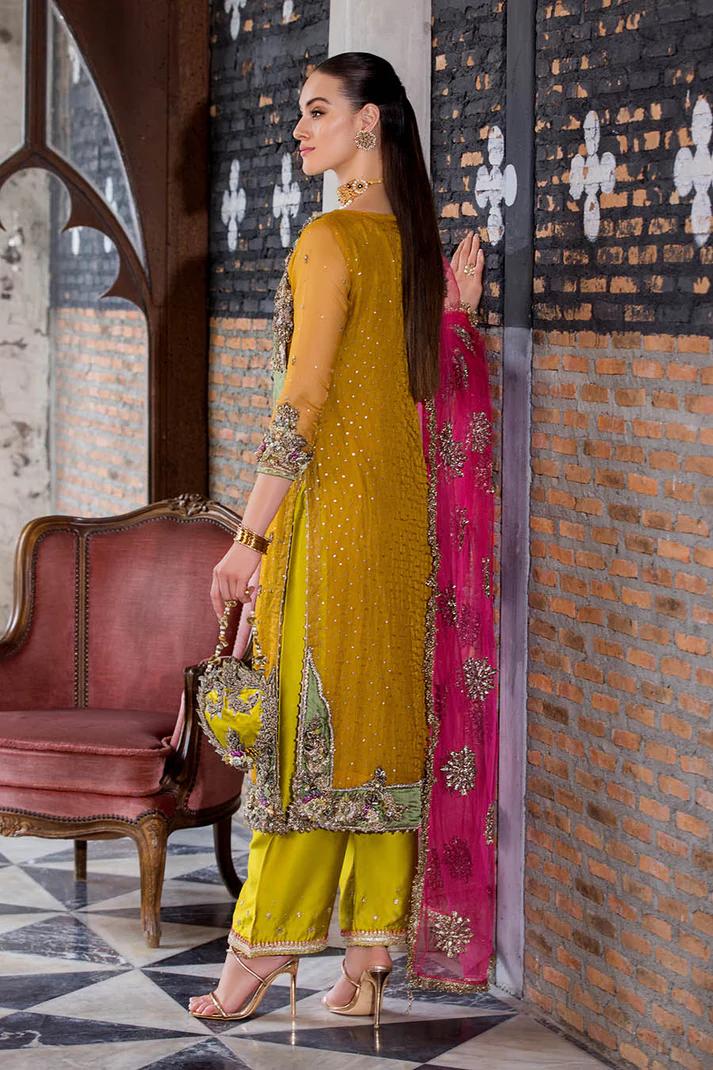 Hand-Worked Pure Organza Formal Wear - Image 18