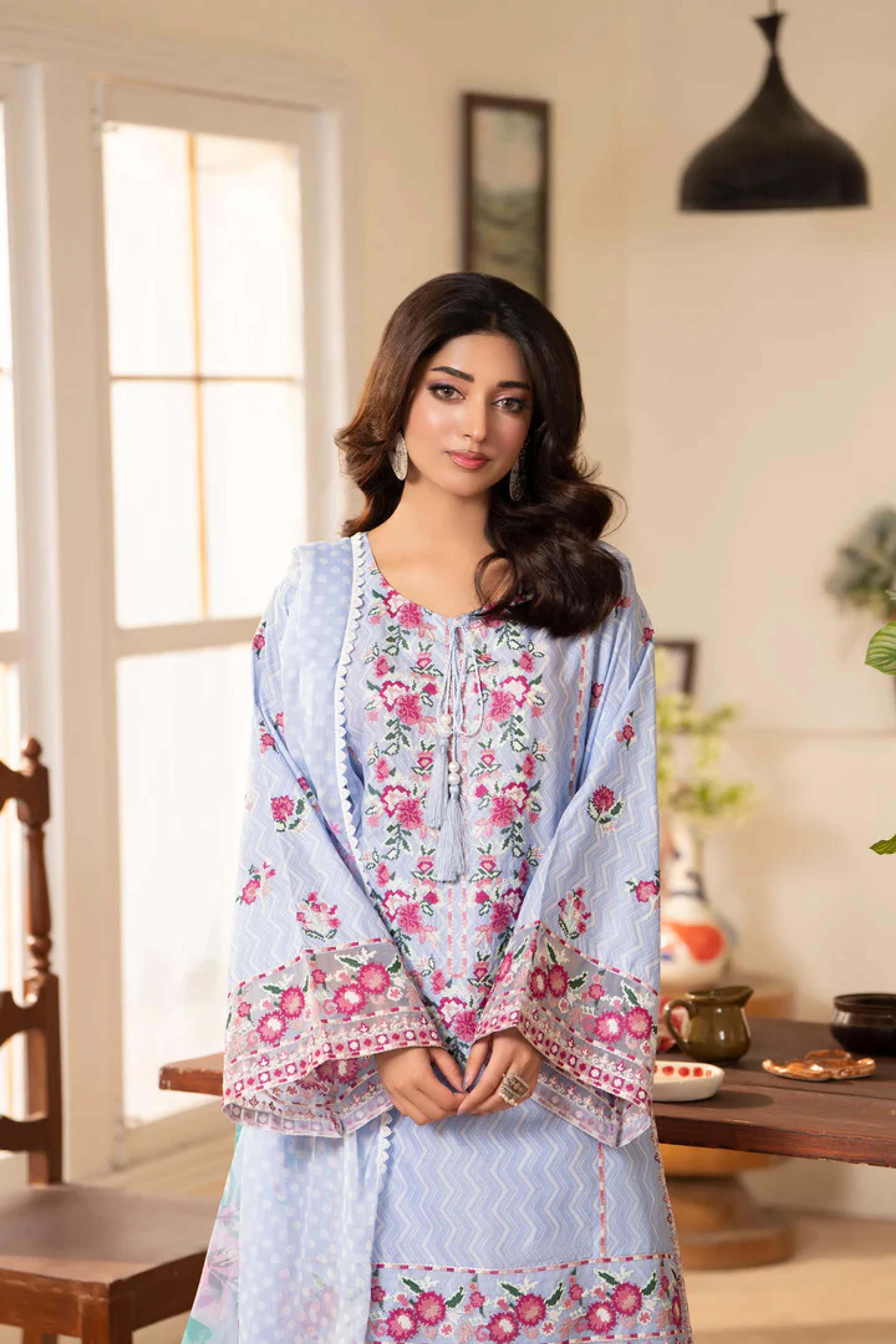 Breathable Lawn Suit - Thumbnail 8