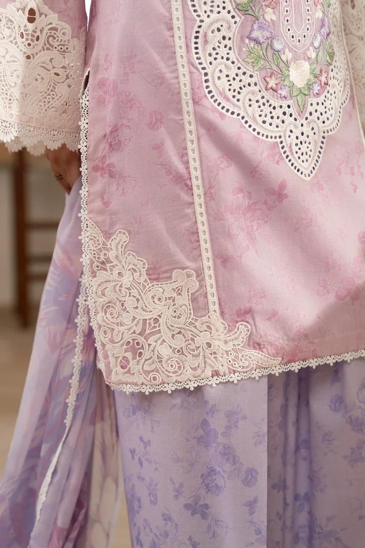 Refined Lawn Suit with Farshi Drape - Image 5