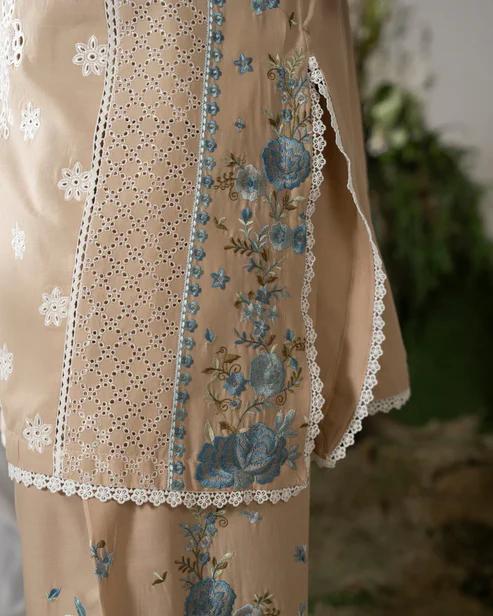 Chikankari Short Shirt&Farshi Shalwar - Image 5