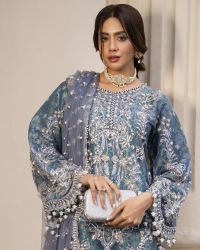 Sheer Net 3-Piece Suit - Thumbnail 3