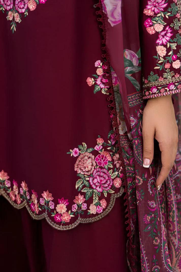 Short Shirt with Dori Tassels & Chiffon Dupatta - Image 12