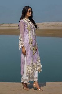 Cotton Chikan 3D Embroidered - Thumbnail 22