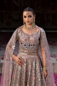 Mirrorglow Muse Lehenga - Thumbnail 8