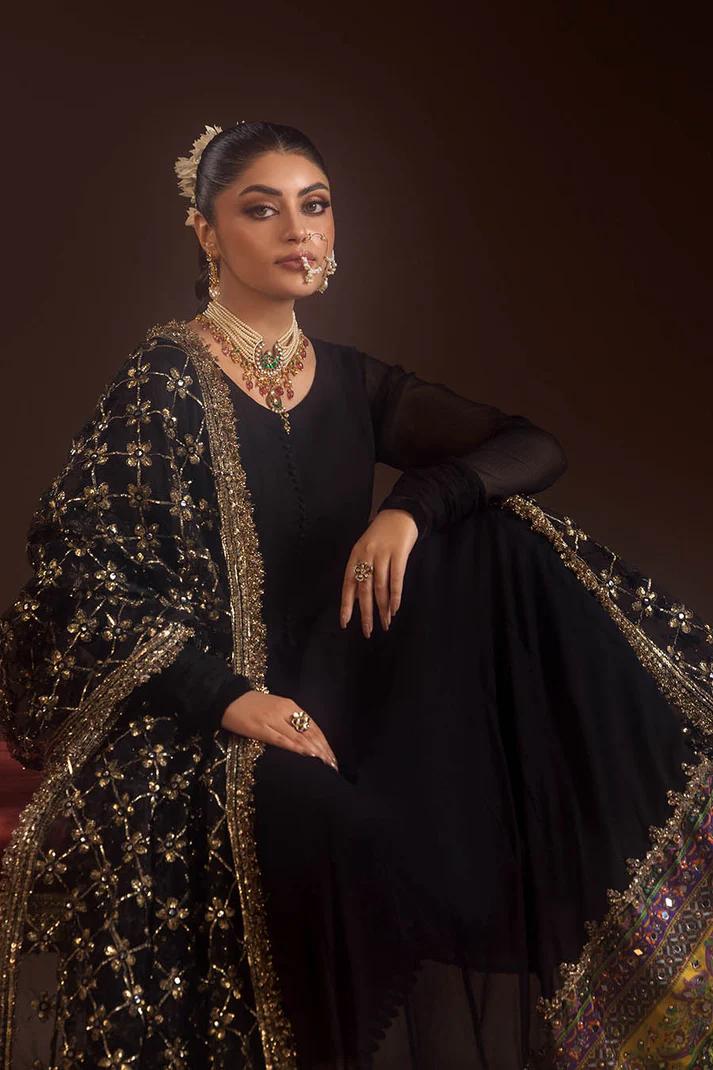 Mirror Work Chiffon & Silk Ready to Wear - Image 6