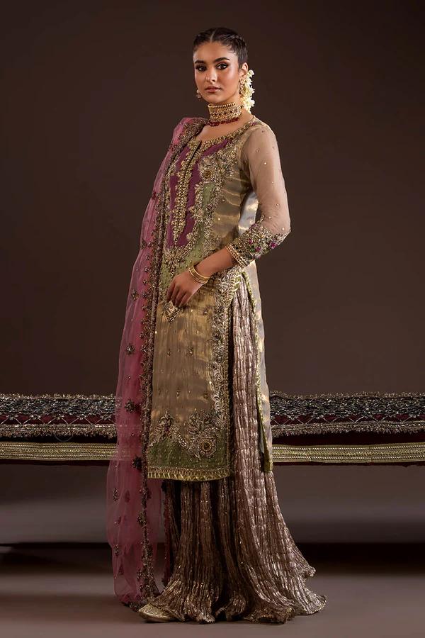 Pure Mesuri 3D Zardozi Work Suit - Image 3