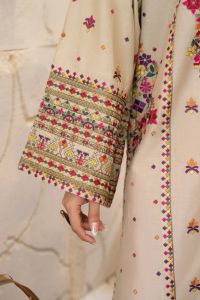 Kashmiri Embroidery & Mirror Work Festive Suit - Thumbnail 7