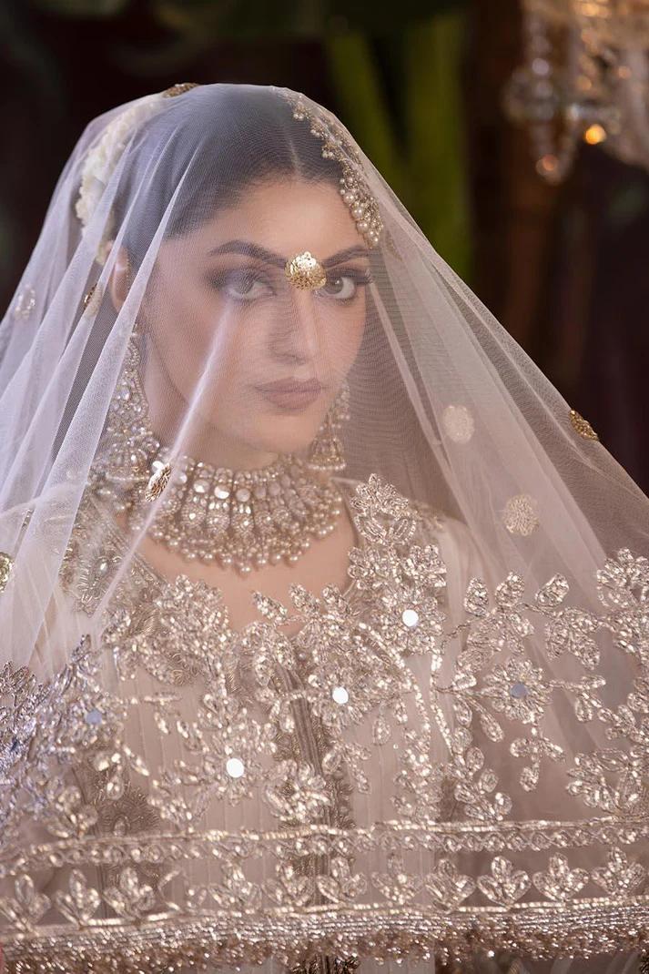 Needlecraft Chiffon Suit with Crushed Sharara - Image 26