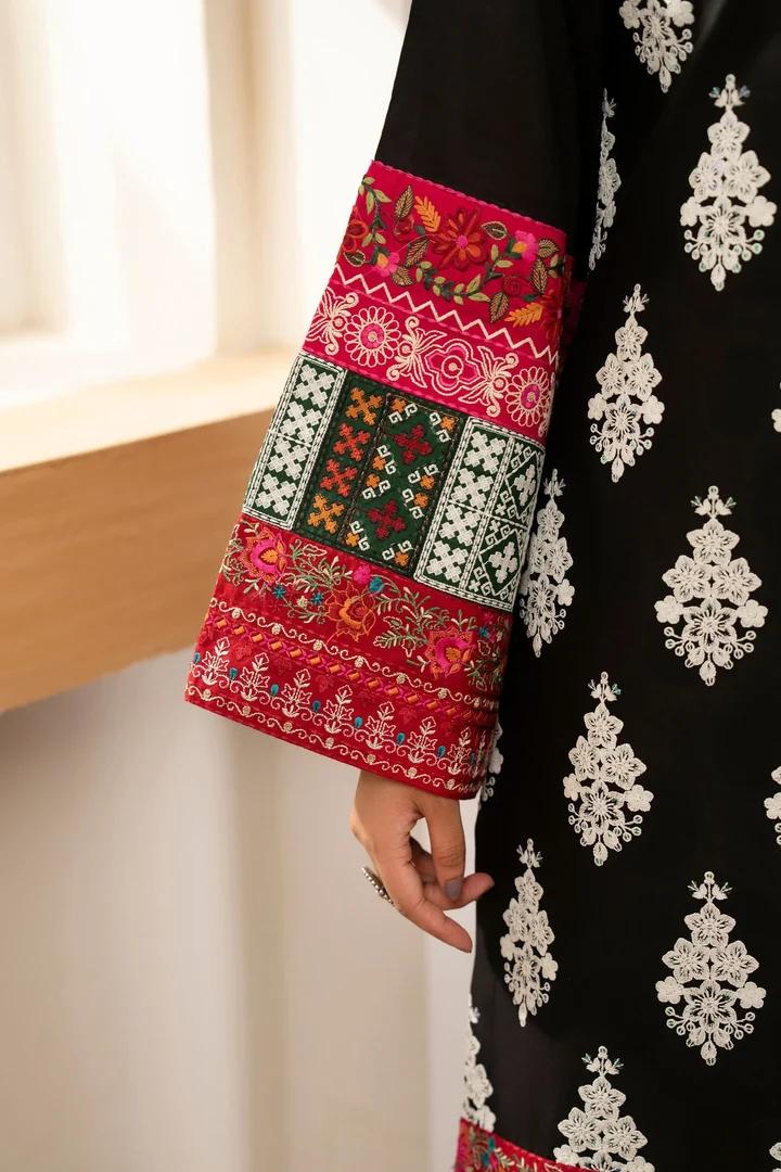 Flora Edit Embroidered Lawn Suit - Image 5