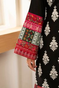 Flora Edit Embroidered Lawn Suit - Thumbnail 5
