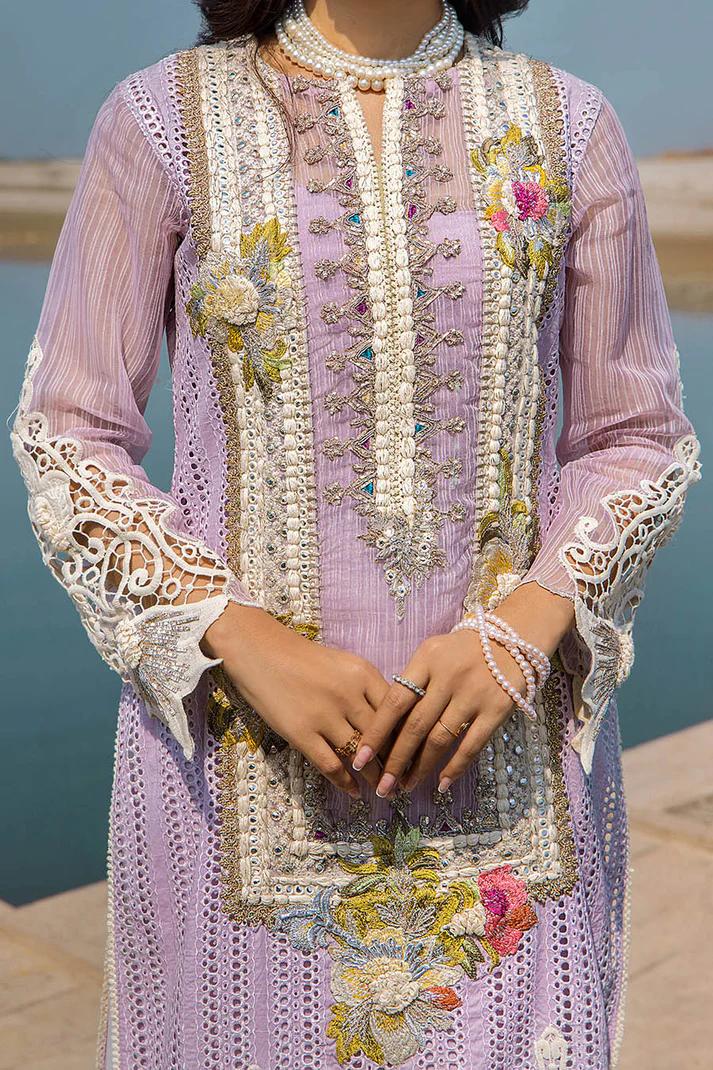 Cotton Chikan 3D Embroidered - Image 26