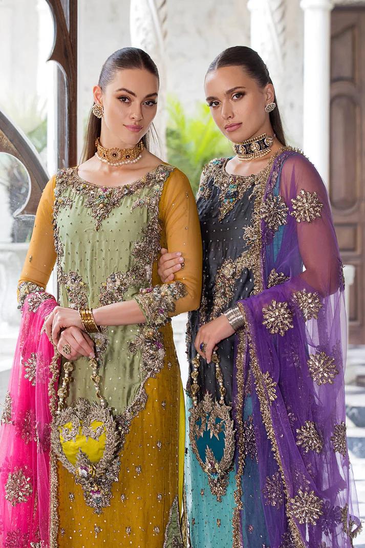 Hand-Worked Pure Organza Formal Wear - Image 13