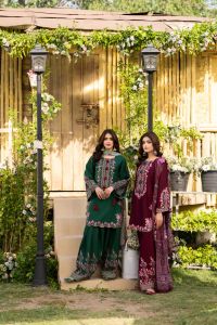 Short Shirt with Dori Tassels & Chiffon Dupatta  - Thumbnail 15