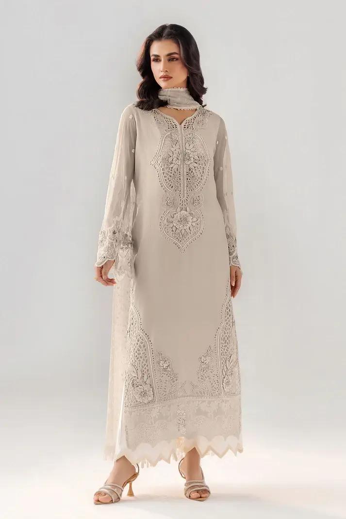 Pure Cotton with Brochette Net Sleeves - Image 13