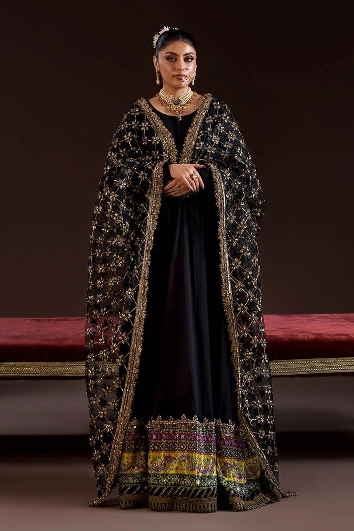 Mirror Work Chiffon & Silk Ready to Wear - Image 1