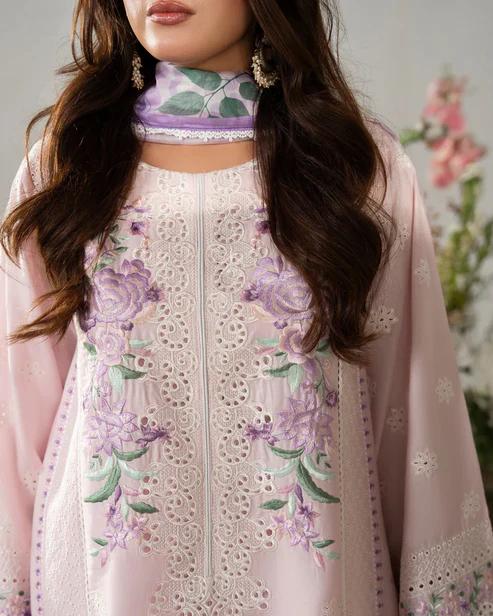 Chikankari Short Shirt&Farshi Shalwar - Image 11