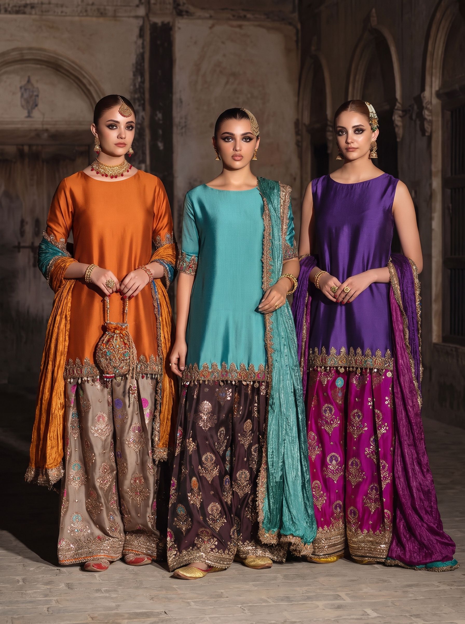 Jewel Tone Suit - Image 1