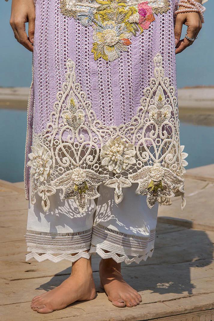 Cotton Chikan 3D Embroidered - Image 27