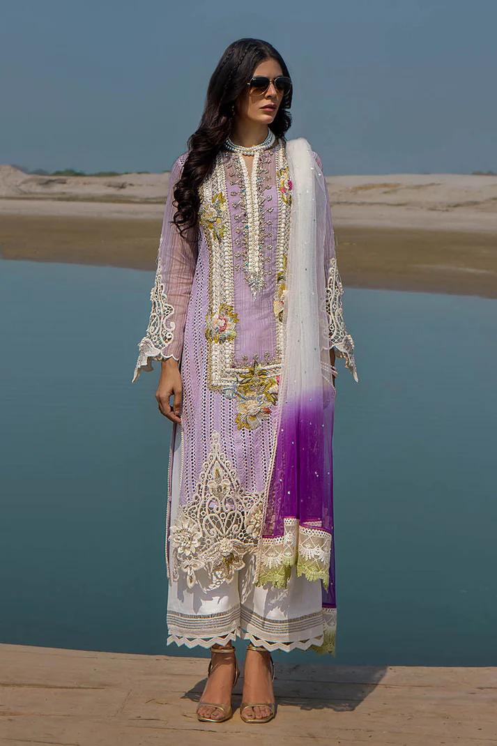 Cotton Chikan 3D Embroidered - Image 18