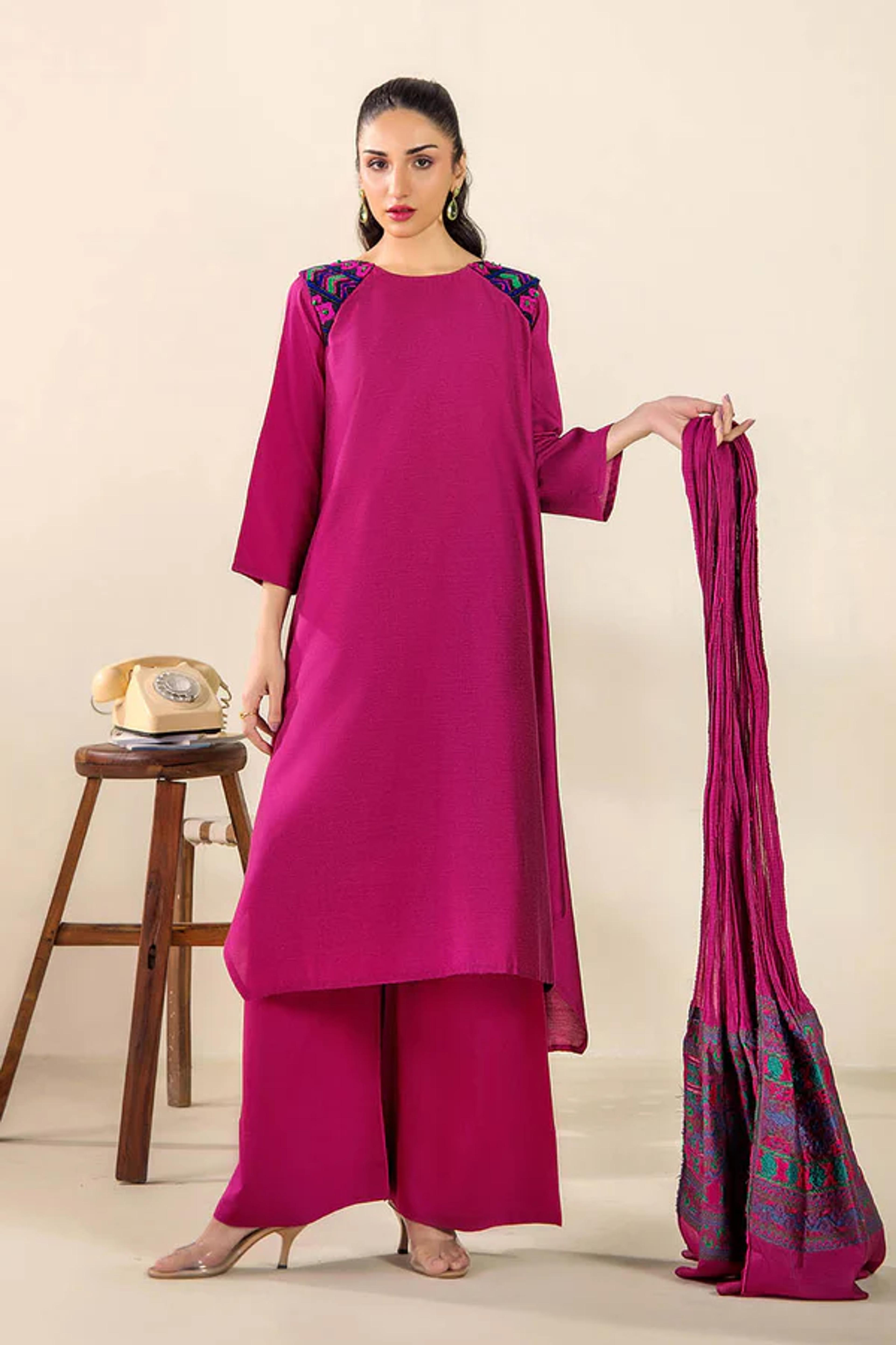 Handmade Cotton Silk Suit - Thumbnail 4