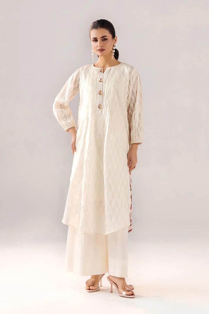 Beads Work Brochette Shirt - Image 2