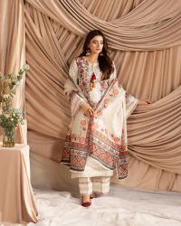 Kashmiri Stitch Embroidered with Loose Trouser - Thumbnail 3