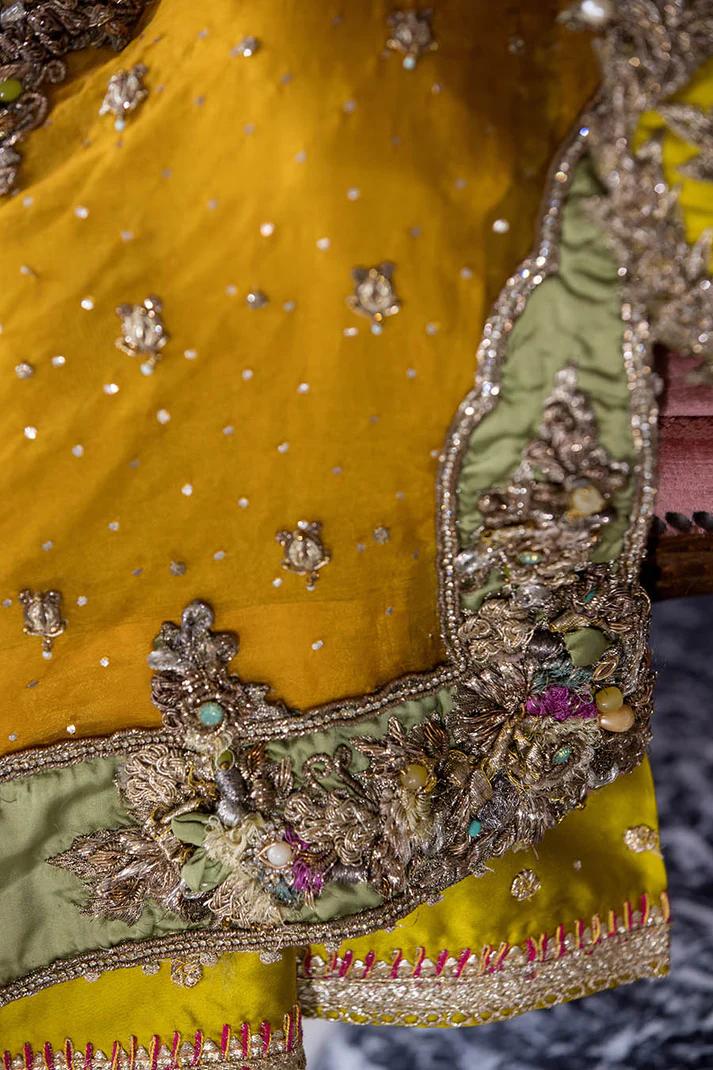Hand-Worked Pure Organza Formal Wear - Image 21
