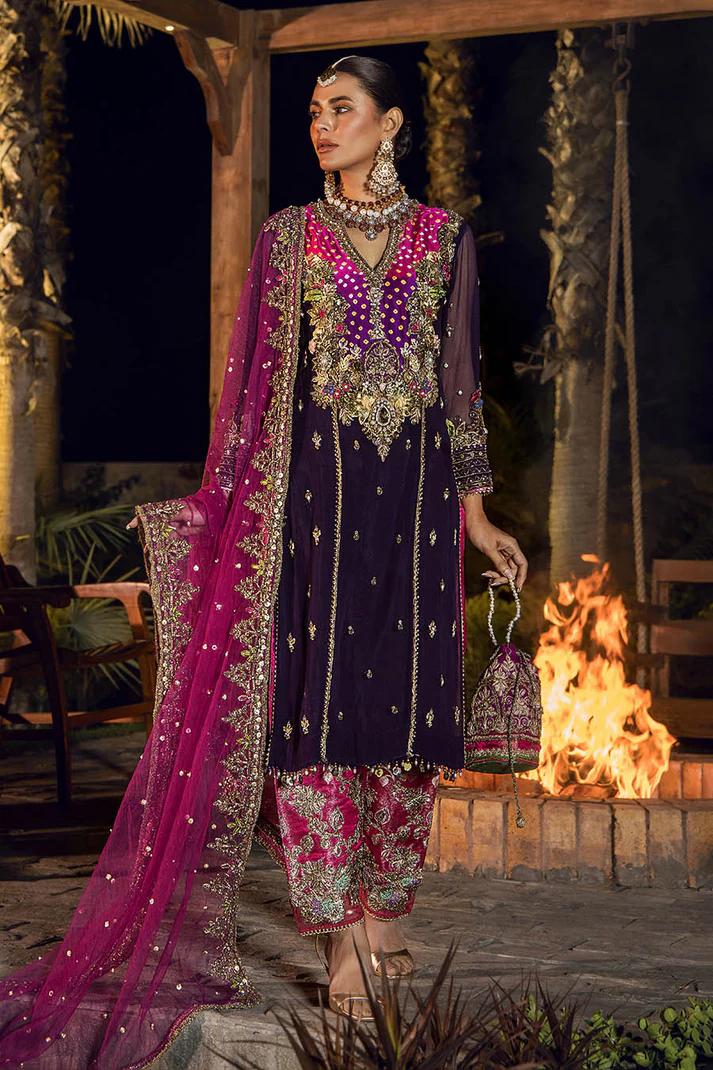 Kora Dabka Chiffon Chunri Shirt - Image 2