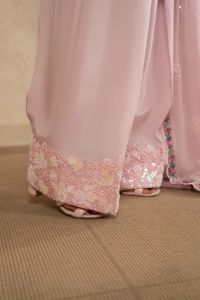 Bloom Embroidered Silk Suit - Thumbnail 8