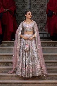Mirrorglow Muse Lehenga - Thumbnail 15