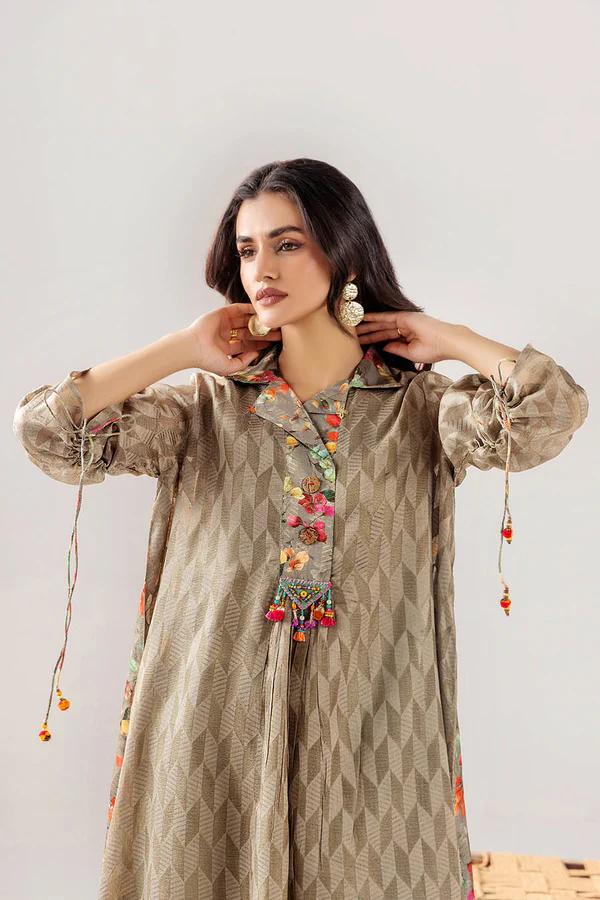 Indian Brochette Shirt with Pure Cotton Bottom - Image 6