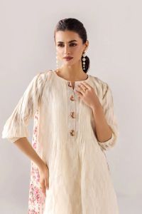 Beads Work Brochette Shirt - Thumbnail 7