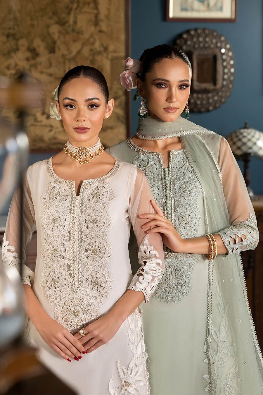 Kora & Aari Embroidered Set - Image 2