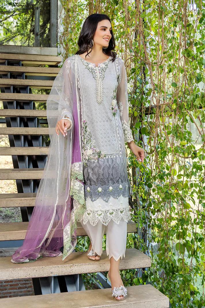3D Chikankari Suit - Image 1