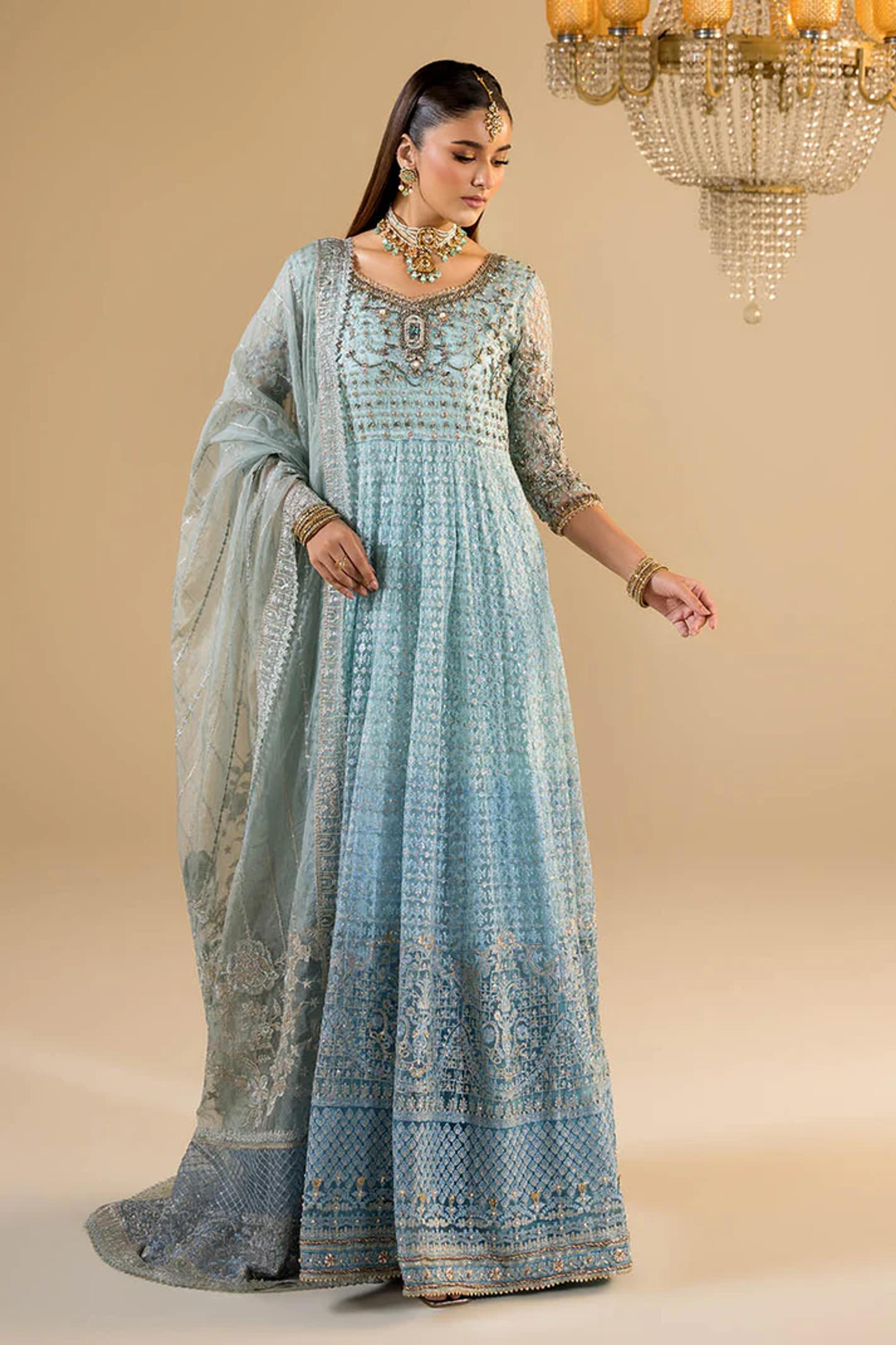 Designer Net & Raw Silk - Thumbnail 1