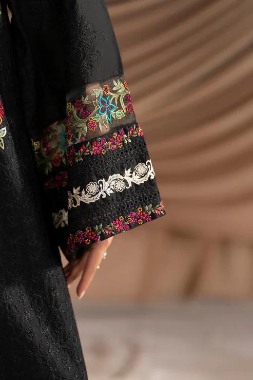 Kashmiri Stitch Embroidered with Loose Trouser - Image 10