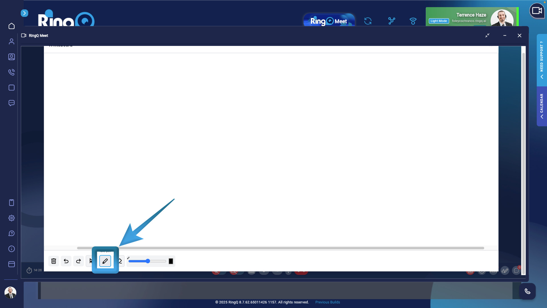 The pen tool