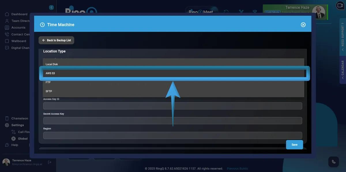 Select AWS S3