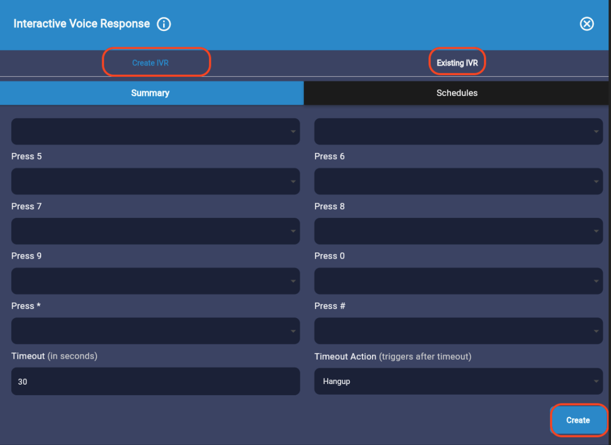 Create an IVR