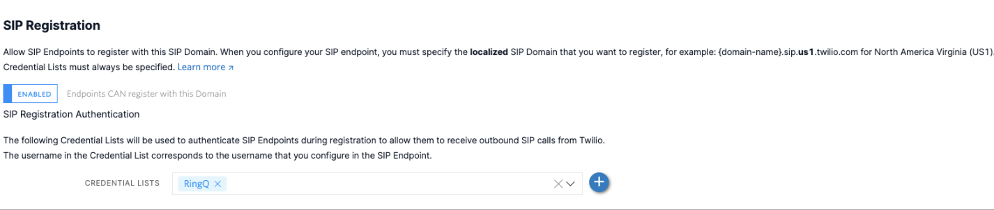 SIP Registration