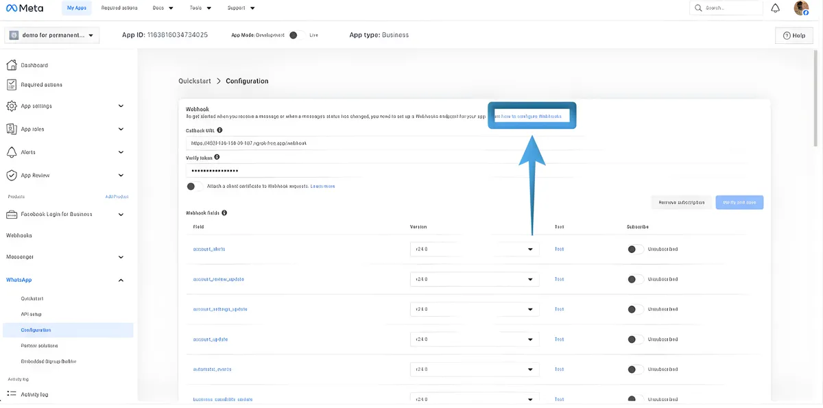 WhatsApp integration with RingQ