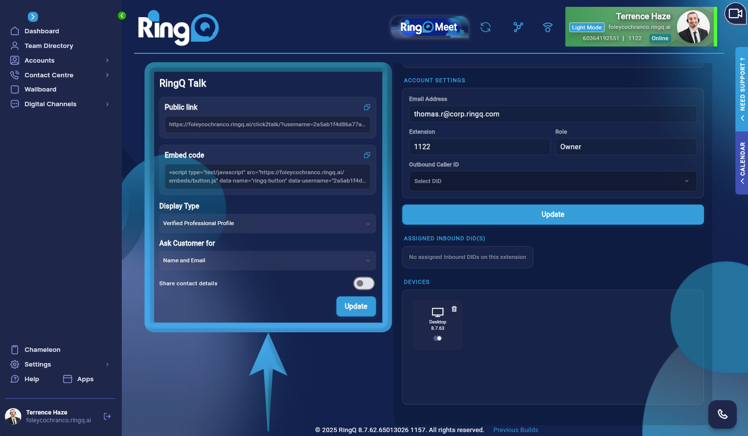 RingQ Talk Link