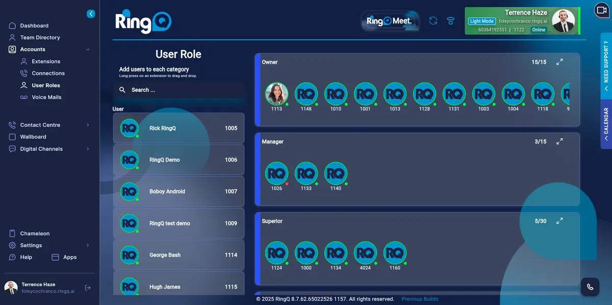 Users and Roles