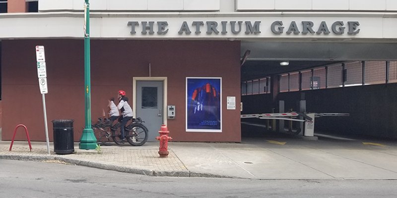Panorama Atrium Garage Display