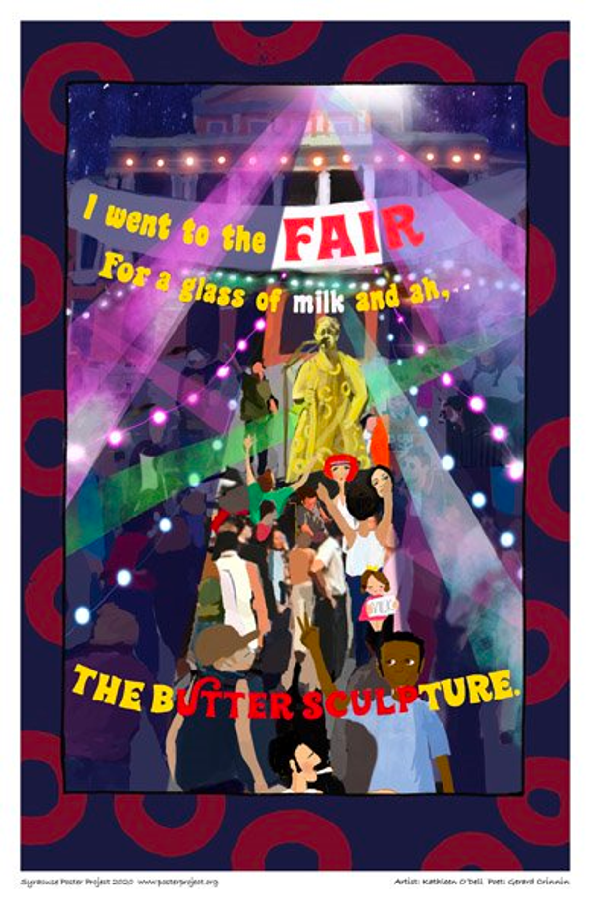 I went to the fair
For a glass of milk and ah,
The butter sculpture. I Went To The Fair